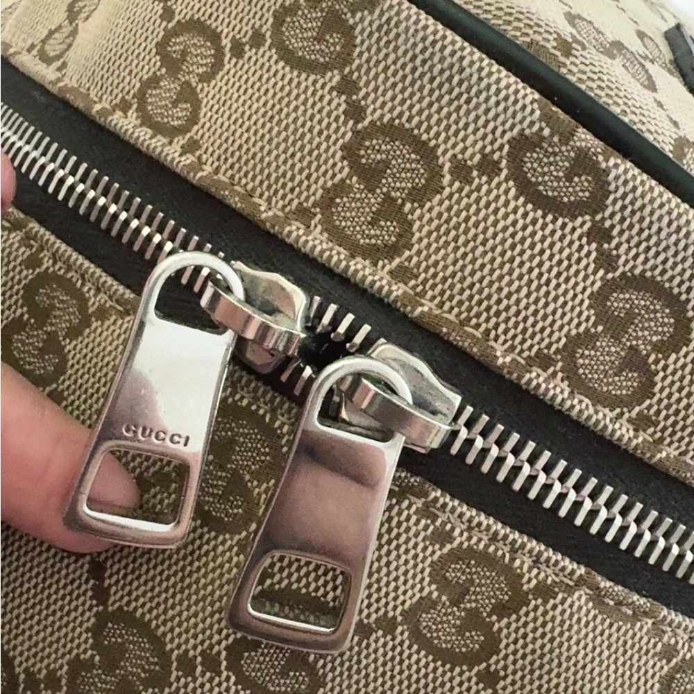Gucci Beige and Brown Men's Backpack - Picture 7 of 9